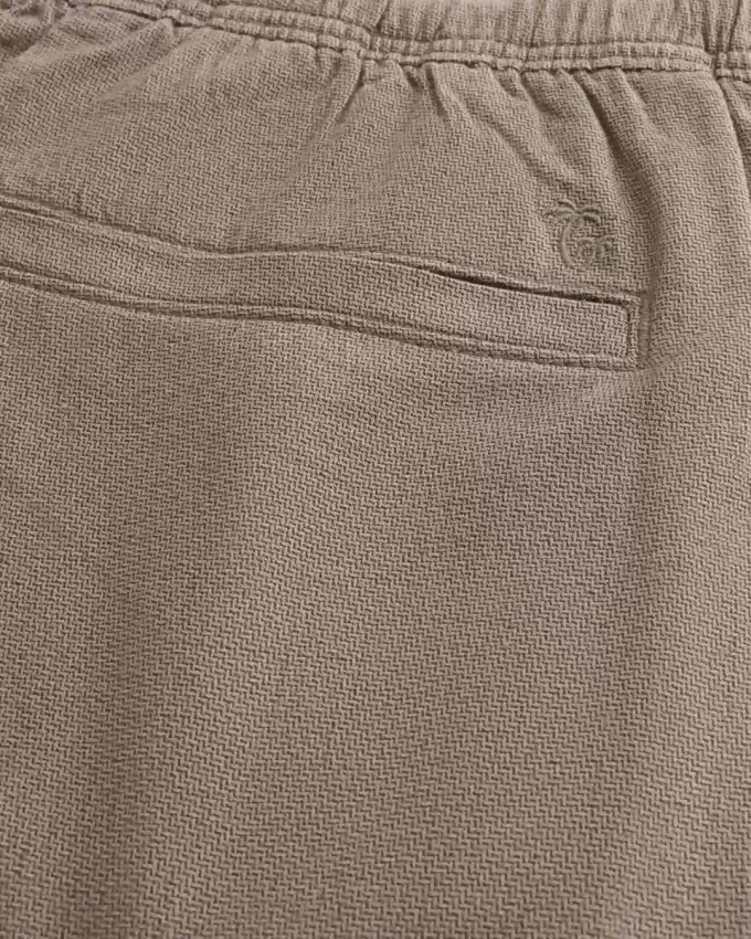 Lockere Schlupfhose aus Leinenmischung
