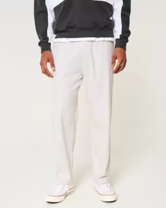 Lockere Schlupfhose aus Leinenmischung