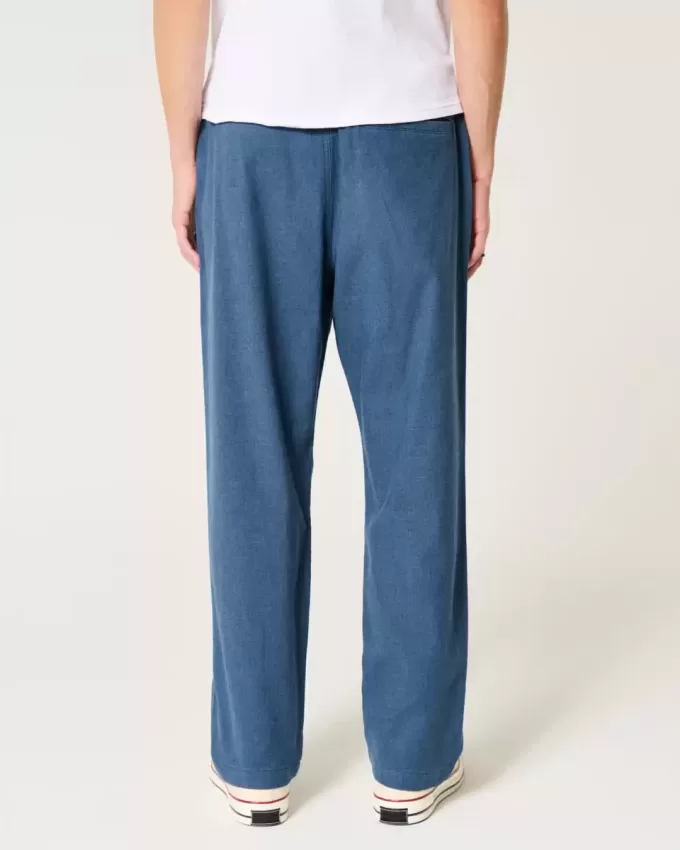 Lockere Schlupfhose aus Leinenmischung Lockere Schlupfhose aus Leinenmischung