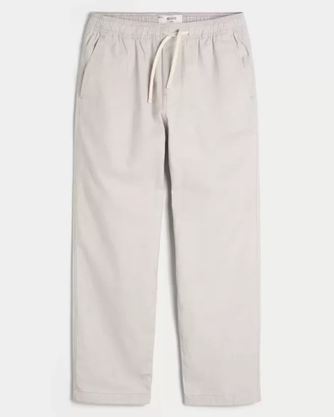 Lockere Schlupfhose aus Leinenmischung Lockere Schlupfhose aus Leinenmischung