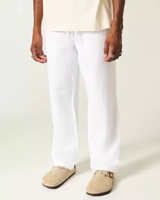 Lockere Schlupfhose aus Seersucker
