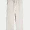 Lockere Schlupfhose aus Seersucker