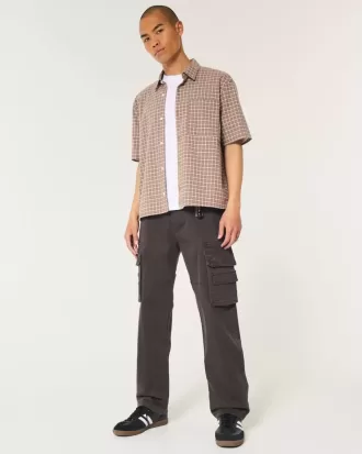 Lockere, schwere Cargohose