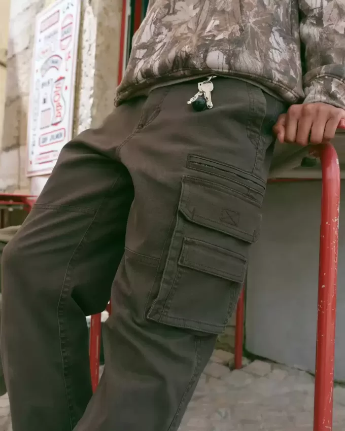Lockere, schwere Cargohose Lockere, schwere Cargohose