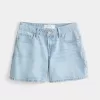 Low-Rise Baggy-Carpenter-Shorts aus hell gewaschenem Denim, 5″