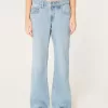 Low-Rise Baggy-Jeans mit mittlerer Waschung
