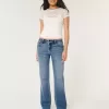 Low-Rise Relaxed Straight Jeans in mittlerer Waschung Low-Rise Relaxed Straight Jeans in mittlerer Waschung
