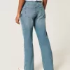 Low-Rise Relaxed Straight Jeans in mittlerer Waschung Low-Rise Relaxed Straight Jeans in mittlerer Waschung