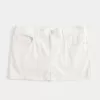 Low-Rise Shiny Butterfly Twill Mini Skort Low-Rise Shiny Butterfly Twill Mini Skort