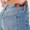 Low-Rise Super Skinny Jeans mit mittlerer Waschung Low-Rise Super Skinny Jeans mit mittlerer Waschung