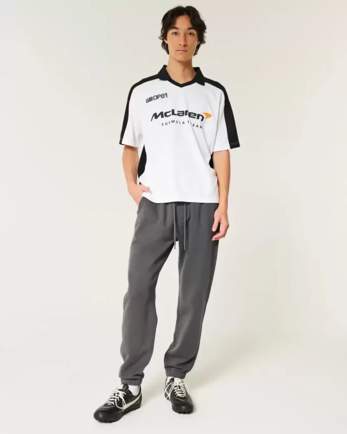 Lässige Fleece-Jogginghose