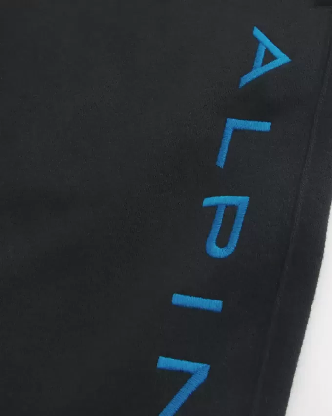 Lässige Fleece-Jogginghose mit alpiner Grafik Lässige Fleece-Jogginghose mit alpiner Grafik