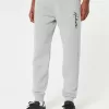 Lässige Fleece-Jogginghose mit Logo Lässige Fleece-Jogginghose mit Logo
