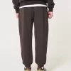 Lässige Fleece-Jogginghose mit Logo