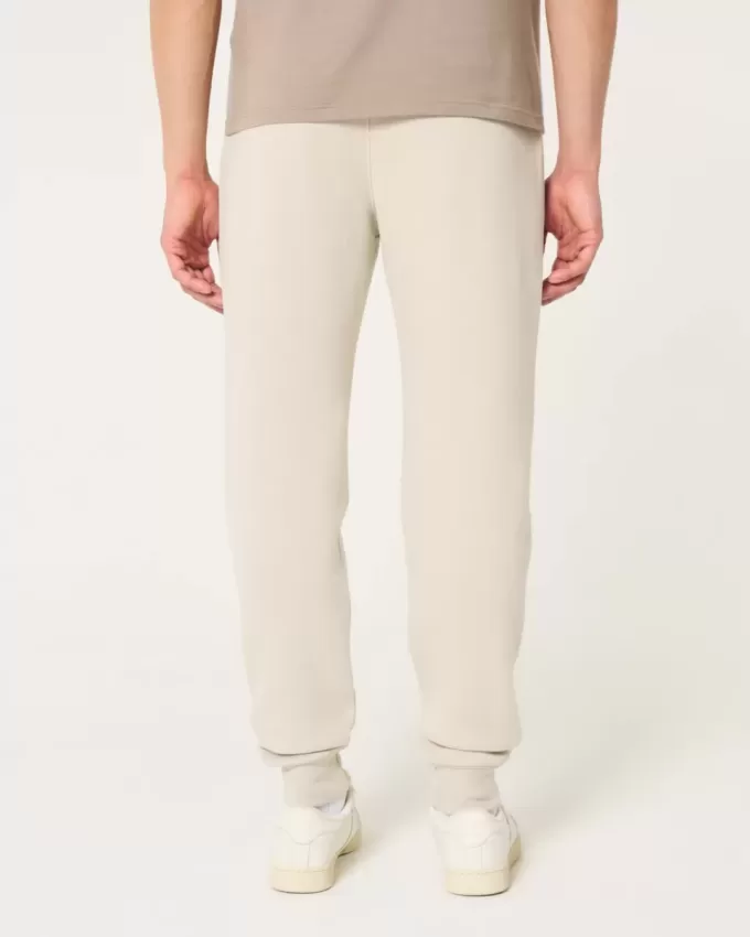 Lässige Fleece-Jogginghose mit Logo