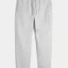 Lässige Fleece-Jogginghose mit Logo Lässige Fleece-Jogginghose mit Logo