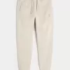 Lässige Fleece-Jogginghose mit Logo