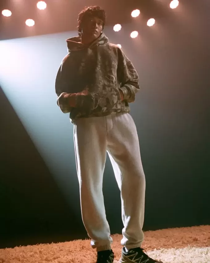 Lässige Fleece-Jogginghose mit Logo