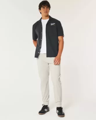 Lässige Twill-Jogginghose Lässige Twill-Jogginghose