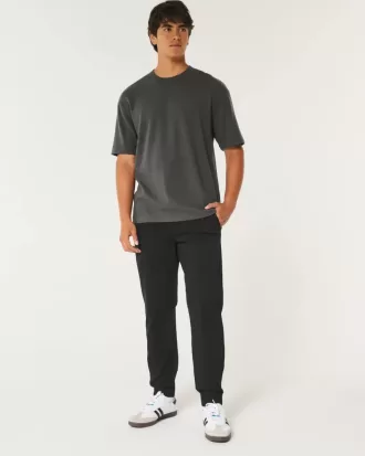 Lässige Twill-Jogginghose