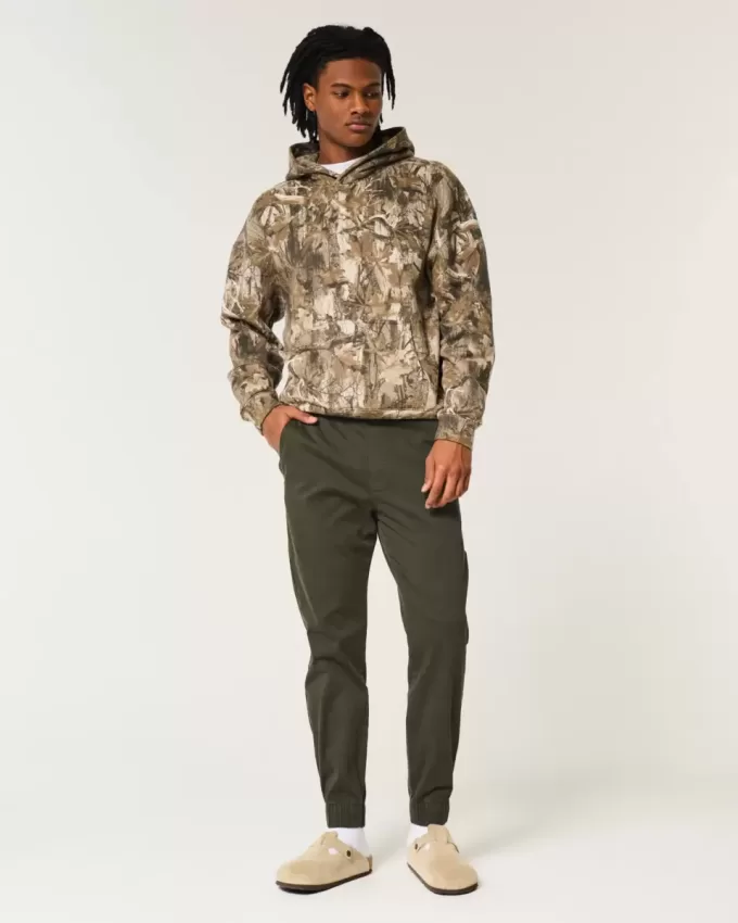 Lässige Twill-Jogginghose Lässige Twill-Jogginghose