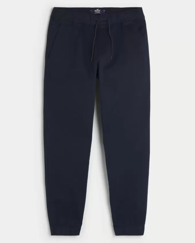 Lässige Twill-Jogginghose Lässige Twill-Jogginghose