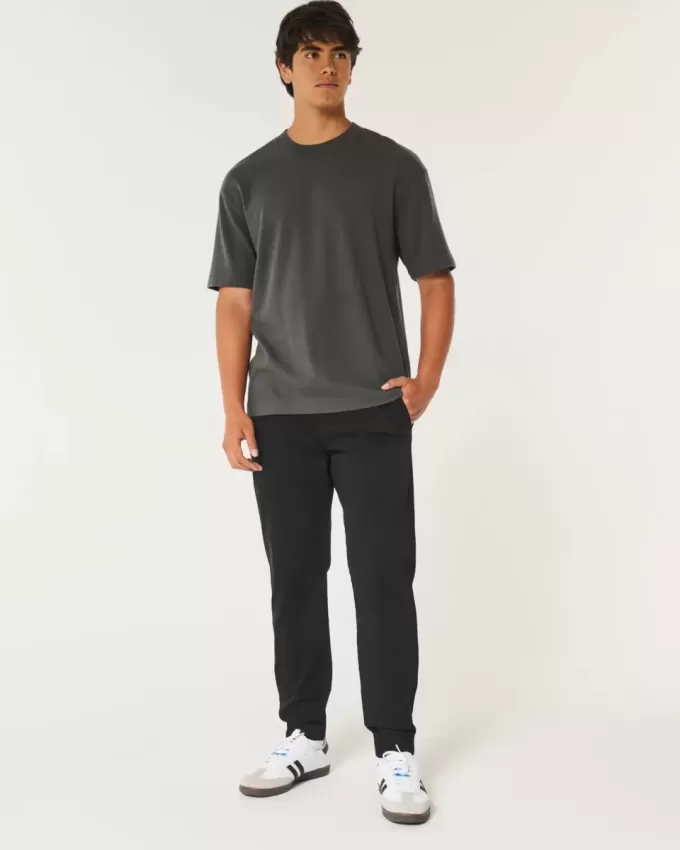 Lässige Twill-Jogginghose Lässige Twill-Jogginghose