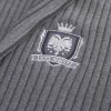 Lässiger Pullover mit Grafik und Reißverschluss