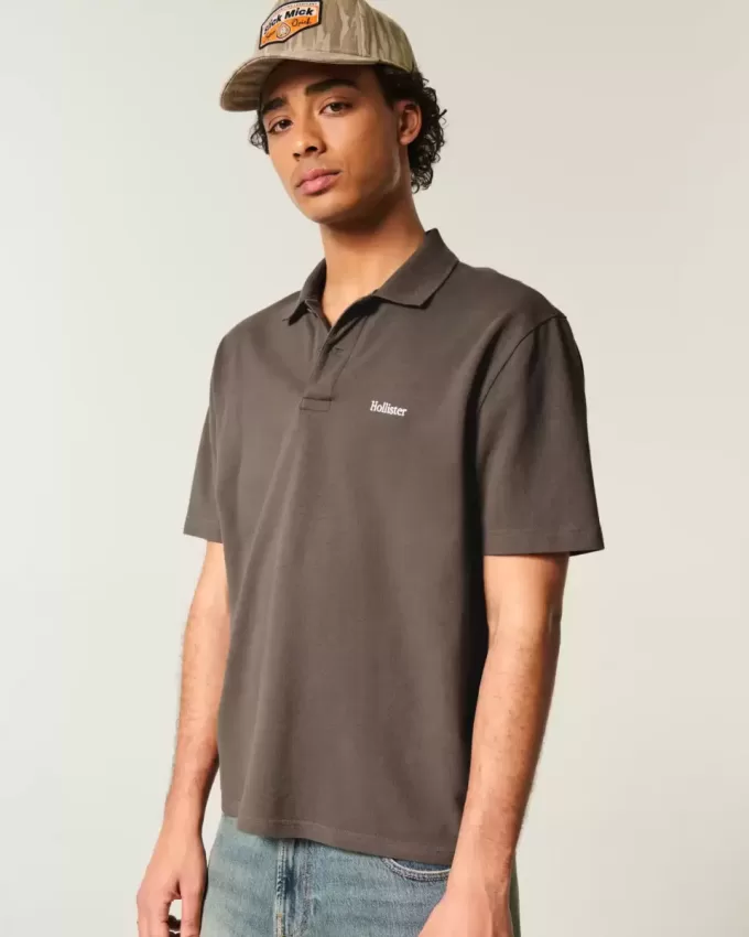 Lässiges Logo-Polo Lässiges Logo-Polo