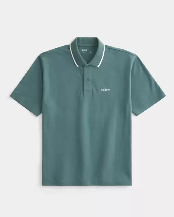 Lässiges Logo-Polo Lässiges Logo-Polo