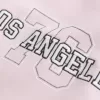 Lässiges, schulterfreies Sweatshirt mit Los Angeles-Grafik Lässiges, schulterfreies Sweatshirt mit Los Angeles-Grafik