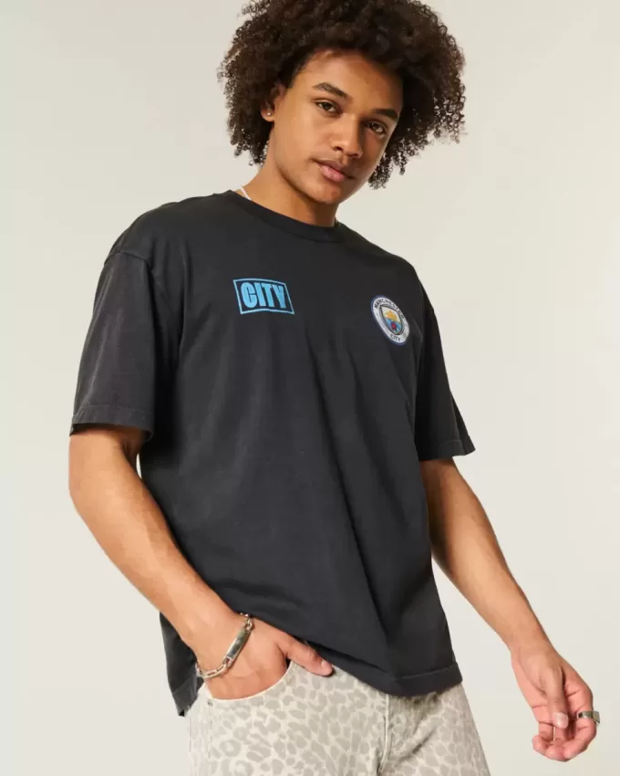 Manchester City Grafik-T-Shirt Manchester City Grafik-T-Shirt