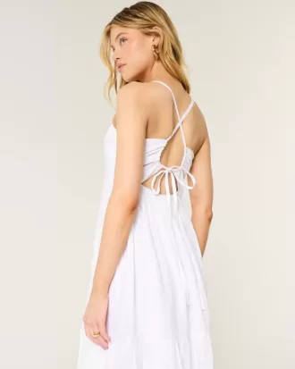 Maxikleid mit offenem Rücken