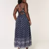 Maxikleid mit offenem Rücken Maxikleid mit offenem Rücken