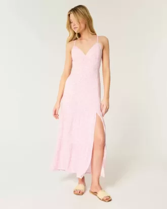 Maxikleid mit offenem Rücken