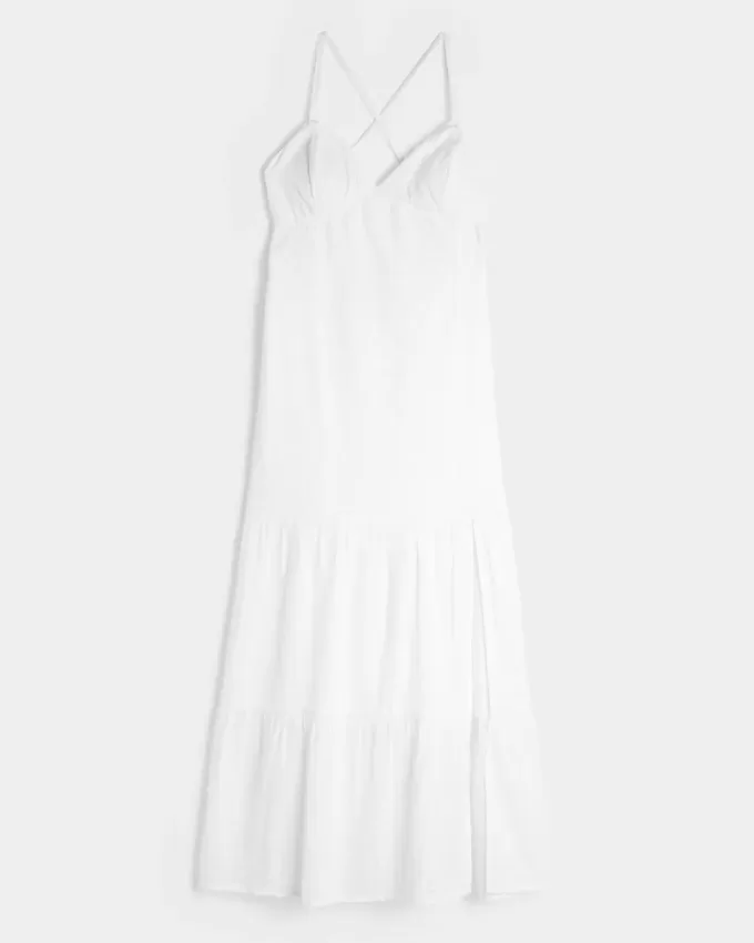 Maxikleid mit offenem Rücken Maxikleid mit offenem Rücken