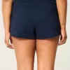 Mini-Fleece-Shorts mit Bärengrafik Mini-Fleece-Shorts mit Bärengrafik