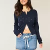 Mini-Jeansrock mit Spitzenband Mini-Jeansrock mit Spitzenband