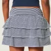 Mini-Skort aus Rüschenstrick Mini-Skort aus Rüschenstrick