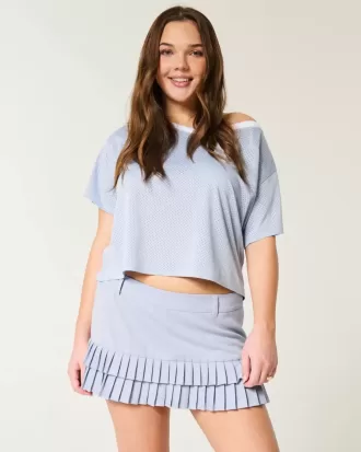 Mini-Skort mit Mikrofalten