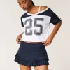 Mini-Skort mit Mikrofalten