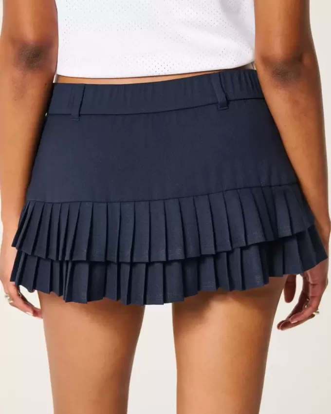 Mini-Skort mit Mikrofalten