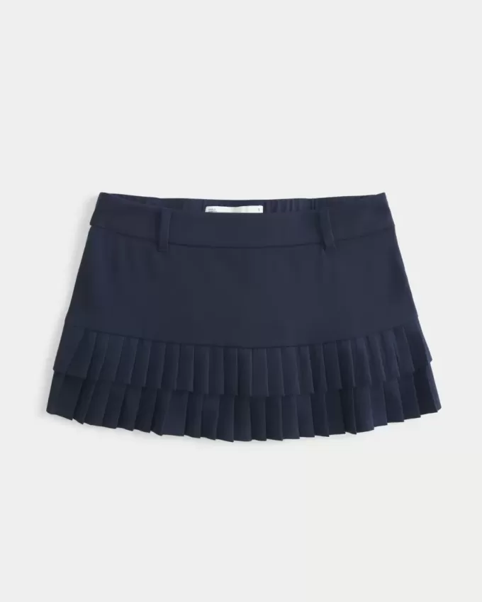 Mini-Skort mit Mikrofalten