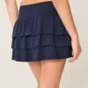 Mini-Skort mit Stufenrüschen