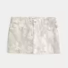 Minirock aus Twill mit Camouflage-Muster Minirock aus Twill mit Camouflage-Muster