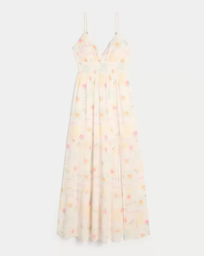 Muster Maxikleid Muster Maxikleid