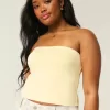 Nahtloses Tube-Top aus weichem Stretch-Stoff Nahtloses Tube-Top aus weichem Stretch-Stoff