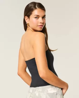 Nahtloses Tube-Top aus weichem Stretch-Stoff