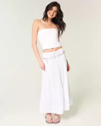 Nahtloses Tube-Top aus weichem Stretch-Stoff