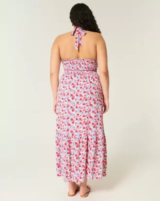 Neckholder-Maxikleid